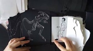 12K views · 421 reactions | Witness the carnage of the #Xenomorph in this #XenoEvil Flip Book. #AlienCovenant Watch Alien: Covenant in cinemas now: bit.ly/AlienCovenant-BookTickets | 20th Century Studios India | Facebook