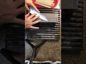 Global Chef Knife Sharpening & fixing broken tip