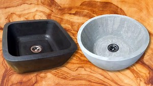 DIY Concrete Sink