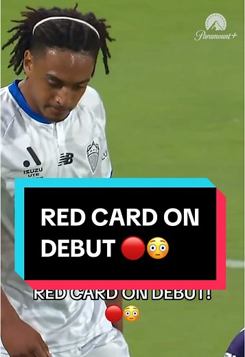 Adama Coulibaly's Red Card on Debut - Dramatic Moment