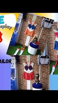 Sailormoon Costume Cosplay & friend