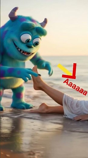 The monster at night that tickles my toes