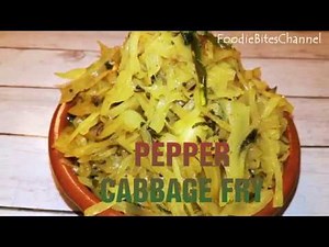 PEPPER CABBAGE RECIPE