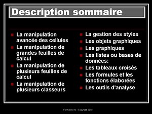 Formation Microsoft Excel Intermédiaire - Montréal