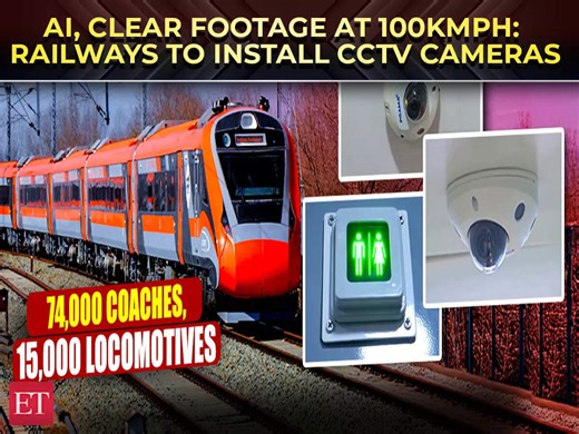Railways to install CCTV cameras in coaches for passengers’ safety: 'AI, clear footage at 100kmph'