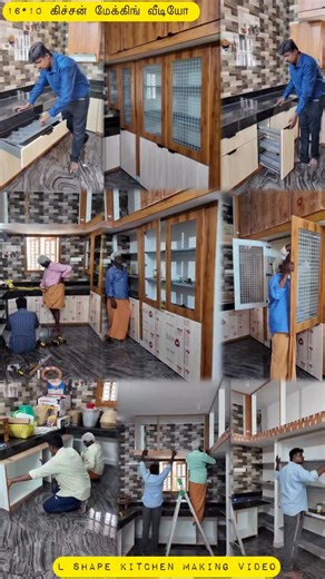 23K views · 38K reactions | 16*10 kitchen making ideas | BWP | Ebco tandem | base unit | loft covering |sakthi interior Pollachi #Sakthiinteriorpollachi #pollachi #modularkitchenudumalai #udumalaiinterior #tvunitpollachi #modularkitchenpollachi #tamilnaduinterior #tirupurinterior #erodeinterior #trendingreel #viralreels | Sakthi Interior Pollachi | Facebook