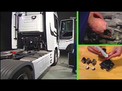 Mercedes-Benz Actros - How to Replace Connector Frame of Range Module - Step-by-Step Guide
