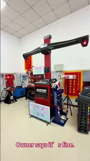Provide four-wheel alignment data support and remote guidance