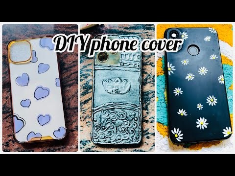 EASY DIY phone cover || customising phone case||@Creative_track …….#artandcraftideas ….