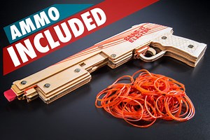 Bandit Guns: Pump-action Rubber Band Guns