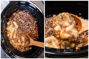 Slow Cooker Apple Crisp