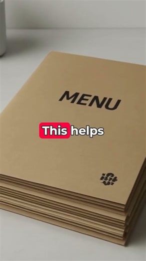Explore A4 Menu Covers