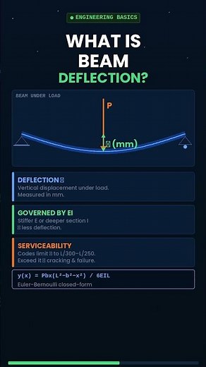 No More Formulas! Excel Does Beam Deflection