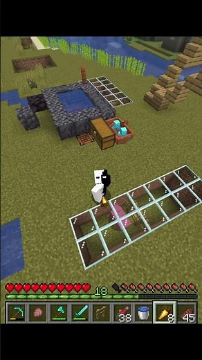 😱0.164% chance ! I found a Pink Sheep in Minecraf