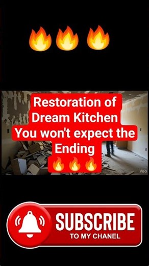 Worst Kitchen Renovation That's Actually Worth Watching #renovation #beforeandafter #diy #shorts