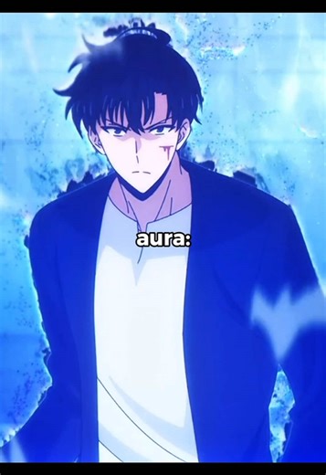 Sung Jin woo aura moments ☠️🙌 #animeedits #animebadassmoment #aura #sololeveling #goviral