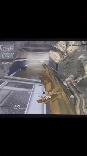 Gold Honey badger — Call of Duty - Ghosts: Multiplayer 🤔