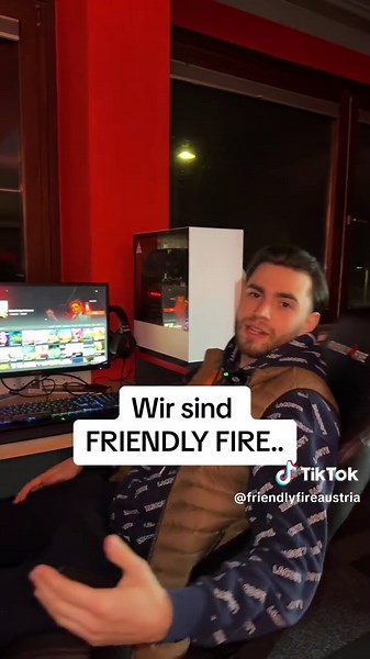 Wir sind FRIENDLY FIRE 🔥 #friendlyfire #gaming #austria #fy #fyp