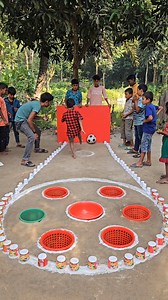 401K views · 1.3K reactions | ʼʼচমকপ্রদ ফুটবলে শটʼʼ বড়েমার part.2 #reelsvideo #football #game | Everyday village game | Facebook