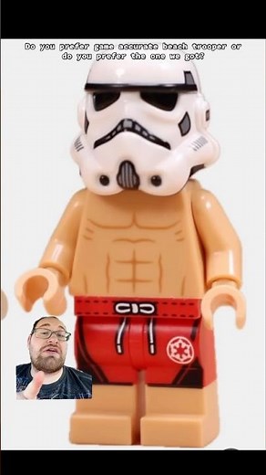 The LEGO Star Wars Beach Trooper is Innacurate? #lego #legos #legostarwars #starwars #legosets #toys