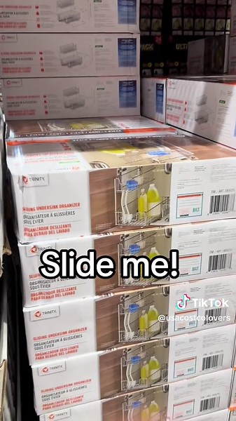 TRINITY ECOSTORAGE Undersink Cabinet Organizer at Costco