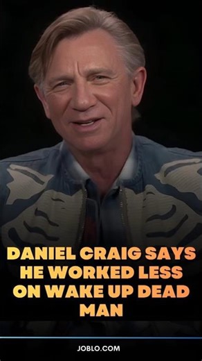 Daniel Craig Says He Worked Less On Wake Up Dead Man