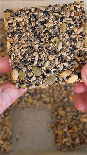 Seed powered crackers for snacks #keto #vegan