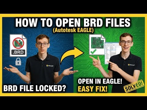 How to Open BRD Files (Autodesk EAGLE)