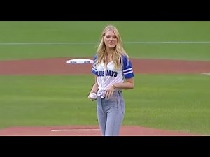 MLB Hot Girl First Pitches