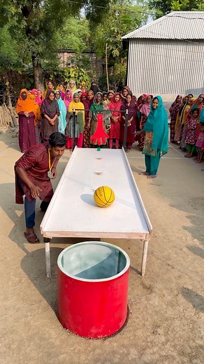 1M views · 10K reactions | challenge of putting the ball into basket | We Explore | Facebook