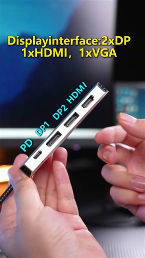 Compact and portable docking station
