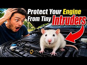 How to Keep Rodents Out of Your Car Engine Before Damage Happens🚗🐭