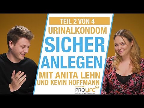 Urinalkondom - sicher anlegen