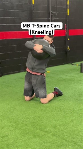 MB T-Spine CARs (Kneeling): Train Controlled Rotation, Core & Thoracic Mobility #TrAkAthletics