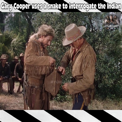 Gary Cooper uses a snake to interrogate the Indian #oldmovie #movie #movieclips | Braden Baker