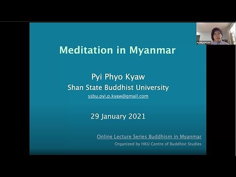 Meditation in Myanmar by Dr. Pyi Phyo Kyaw