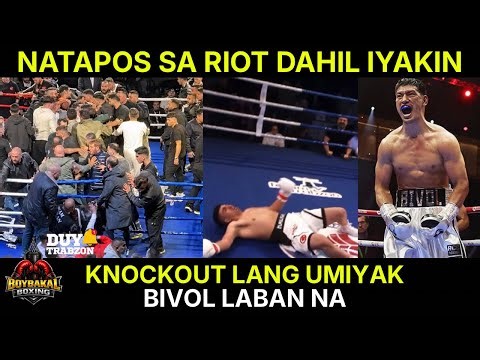 RIOT Sa Boxing Dahil IYAKIN Matapos Maknockout, Version Ni Casimero | Bivol Kasado Na Laban