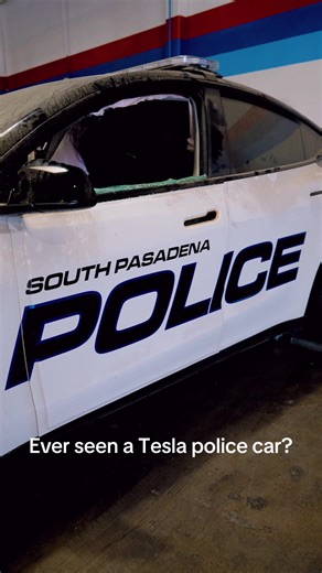 Descubre el Tesla Model Y de la policía