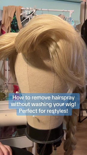 How to Remove Hairspray Without Washing Your Wig