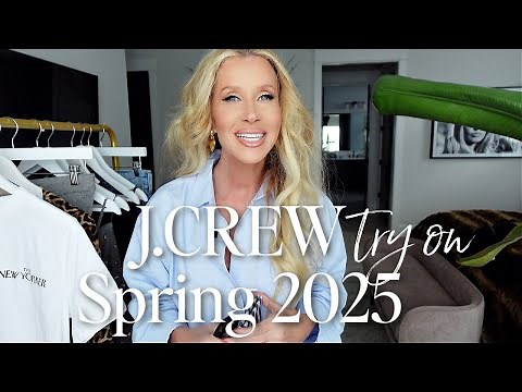 SPRING 2025 J Crew Try On Haul