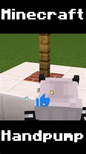 I Built a Working Water Pump in Minecraft PE!
