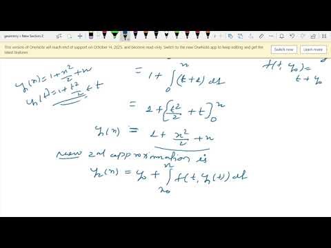 ODE | 04 | ( unit 2 ) Questions on Picard’s Iteration Method | Thinkers Academy | Nikhil Sir.