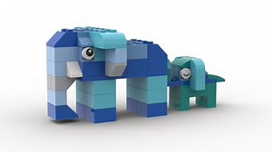 LEGO MOC-62566 11011 Elephants (Classic 2021)
