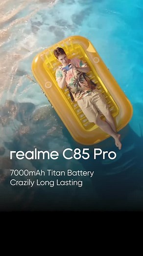 4.2K reactions · 45 shares | When your day refuses to slow down, 7000mAh Titan Battery on #realmeC85Pro keeps you in full charge mode. No panic, no power-anxiety. #realmeC85Pro | Available From Nov 15th. Learn More: https://www.realme.com/pk/realme-c85-pro #realmePakistan #realmeC85Pro #UltraBatteryUltraDisplay | realme | Facebook