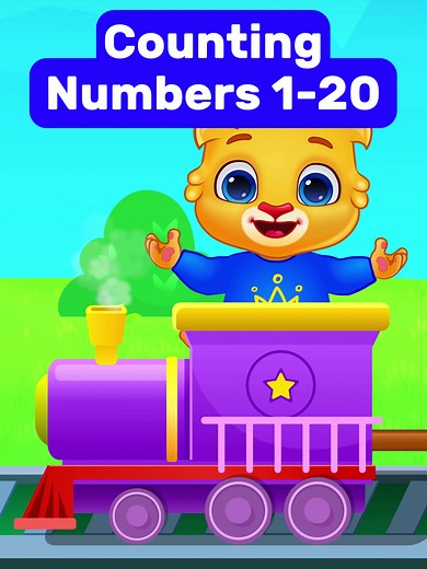 Lucas Counting Numbers 1-20 on a Fun Train Ride! 🚂🎶