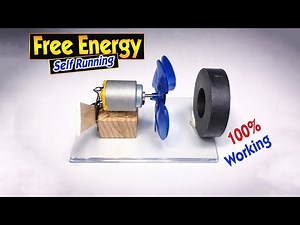 100% FREE ENERGY Generator 😱 Self Running Motor Without Battery ⚡ Full Tutorial