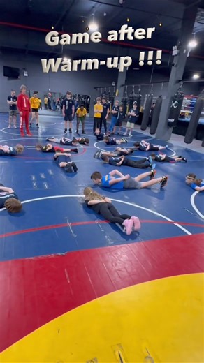 Boxing Coach Mike's game after warm-up!!! #shorts