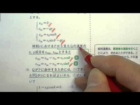 ８ モンキーハンティング 【秘伝の物理問題集】