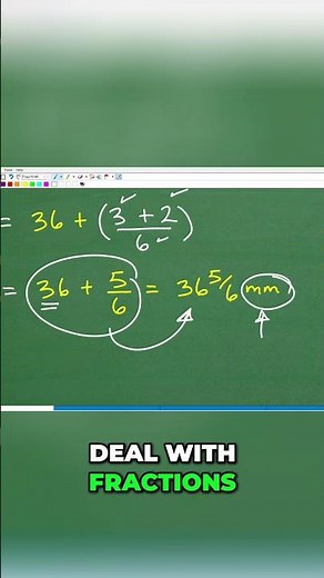 Master Fractions - The Bow Tie Method Explained Simply! #math #maths #shorts #fraction