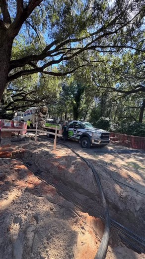 Footings being poured today, line pumps make the job so much easier. We really enjoy working with Bear Concrete Pumping. | CMC Contracting Services, LLC.